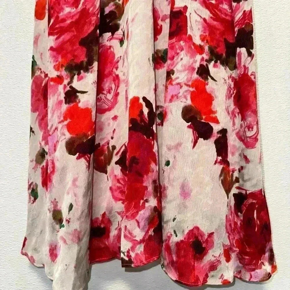 Women's Taylor Floral Dress Size Unspecified/See pics for measurement/Pink White - Picture 14 of 16